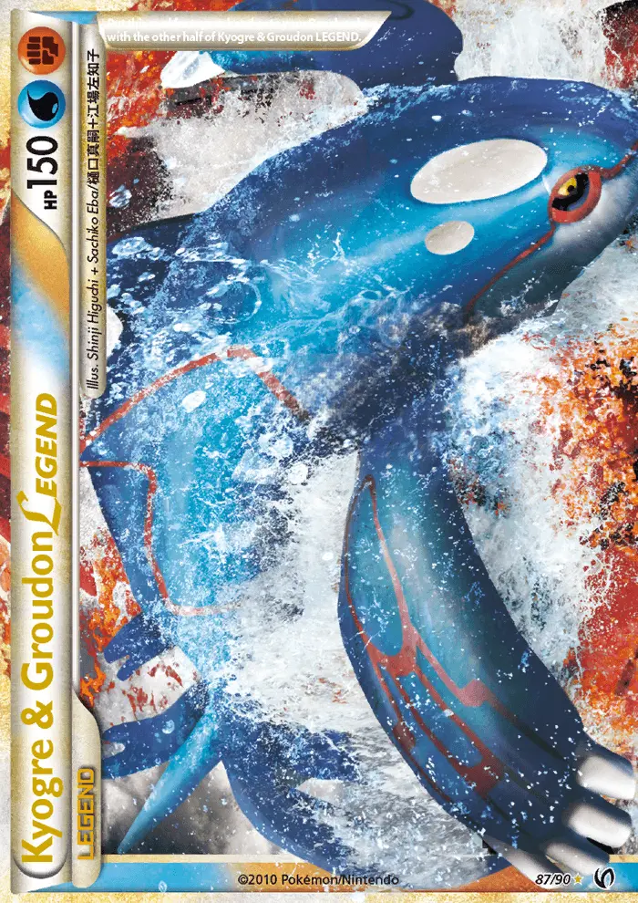 Kyogre & Groudon LÉGENDE
