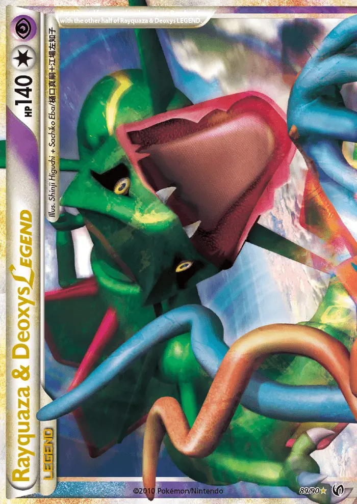 Rayquaza & Deoxys LÉGENDE