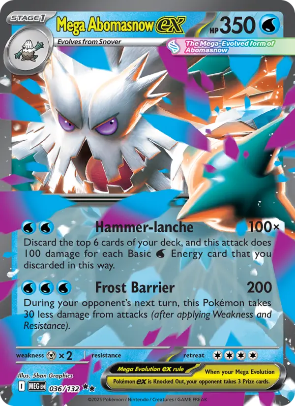 Mega Abomasnow-ex