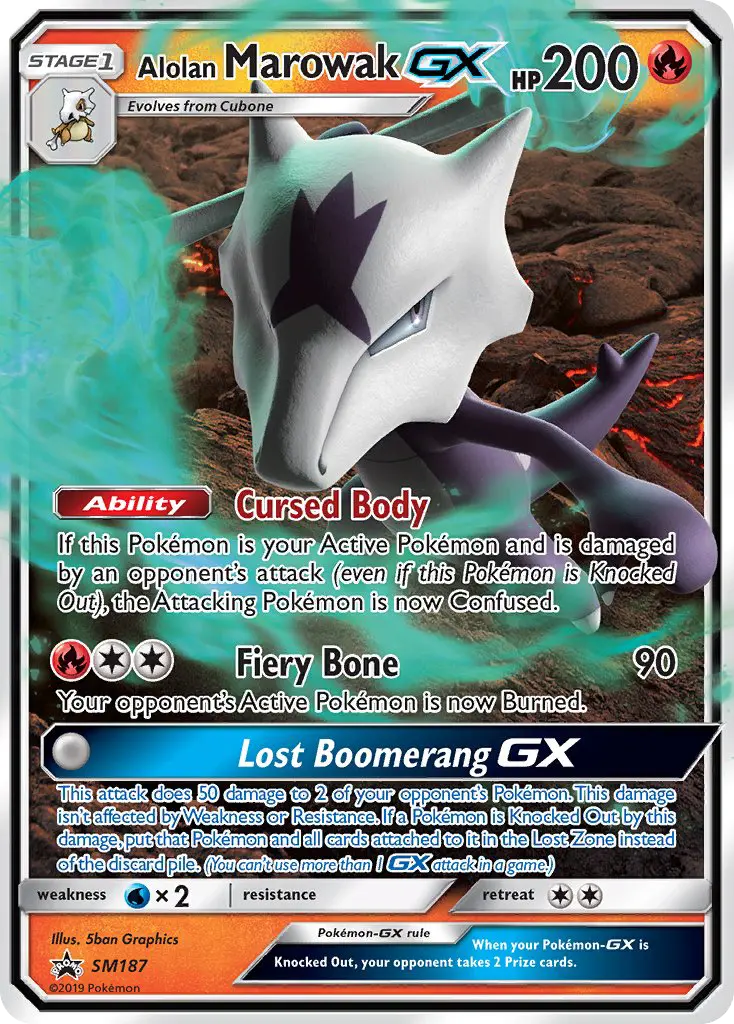 Marowak de Alola GX