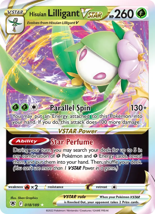 Lilligant de Hisui V-ASTRO