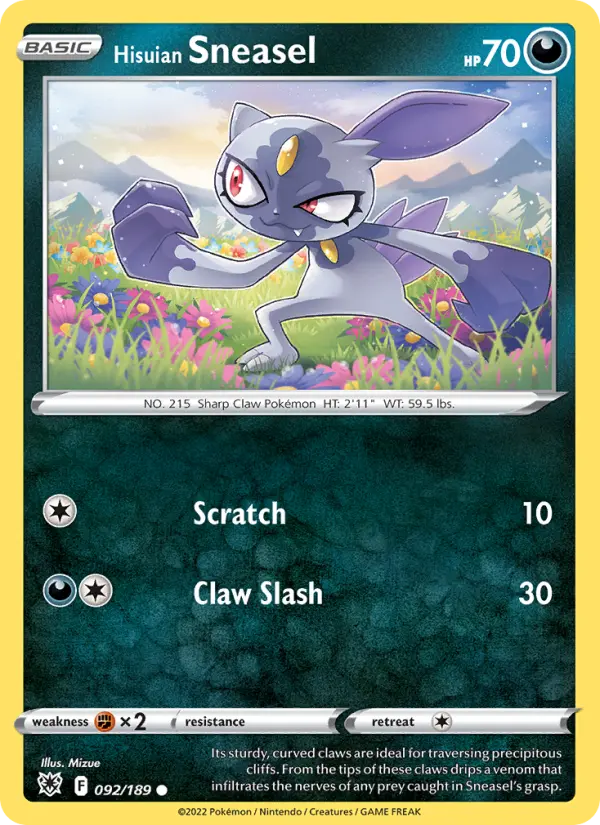 Sneasel de Hisui